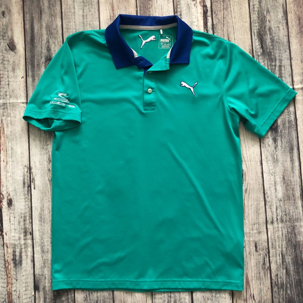 Small Puma mens polo golf shirt